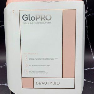 BNIB  Beautybio Glo Pro Pack N' Glo Microneedle Set for beautiful, glowing skin!